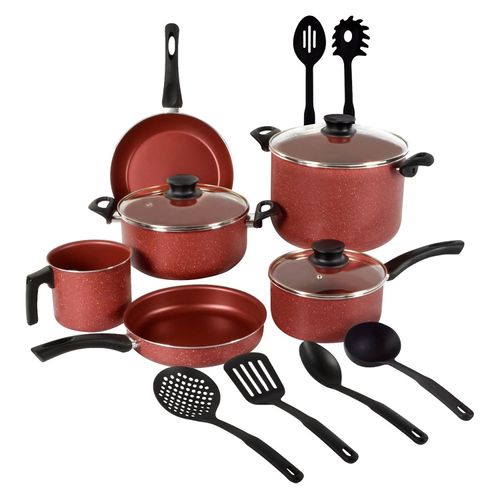 Ms Bateria De Cocina Aluminio 15 Piezas