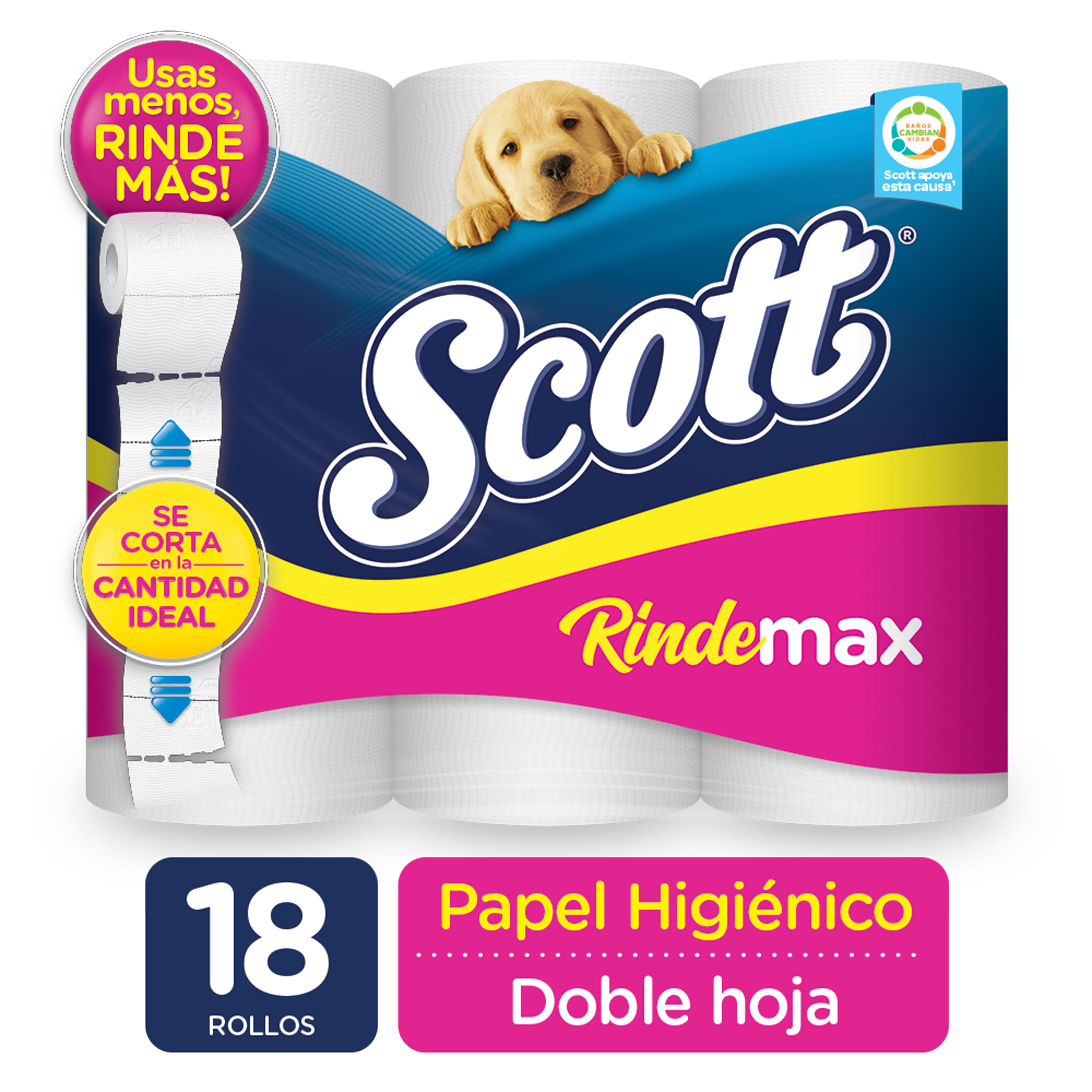 ▷ Chollo Pack x48 Rollos Papel higiénico Scottex Megarollo por sólo 23,98€  con descuento automático ¡Sólo 0,50€ por rollo!