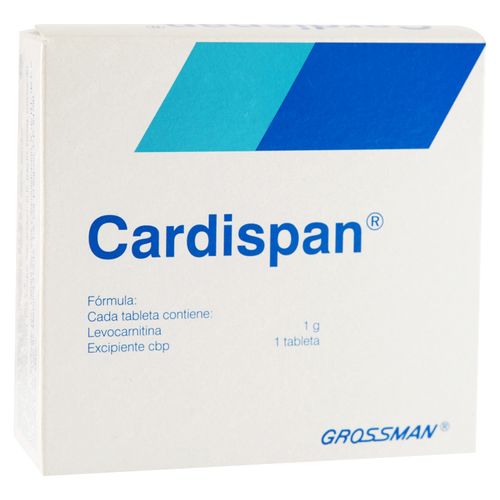 Cardispan 1G Tabletas Masticables Una Caja