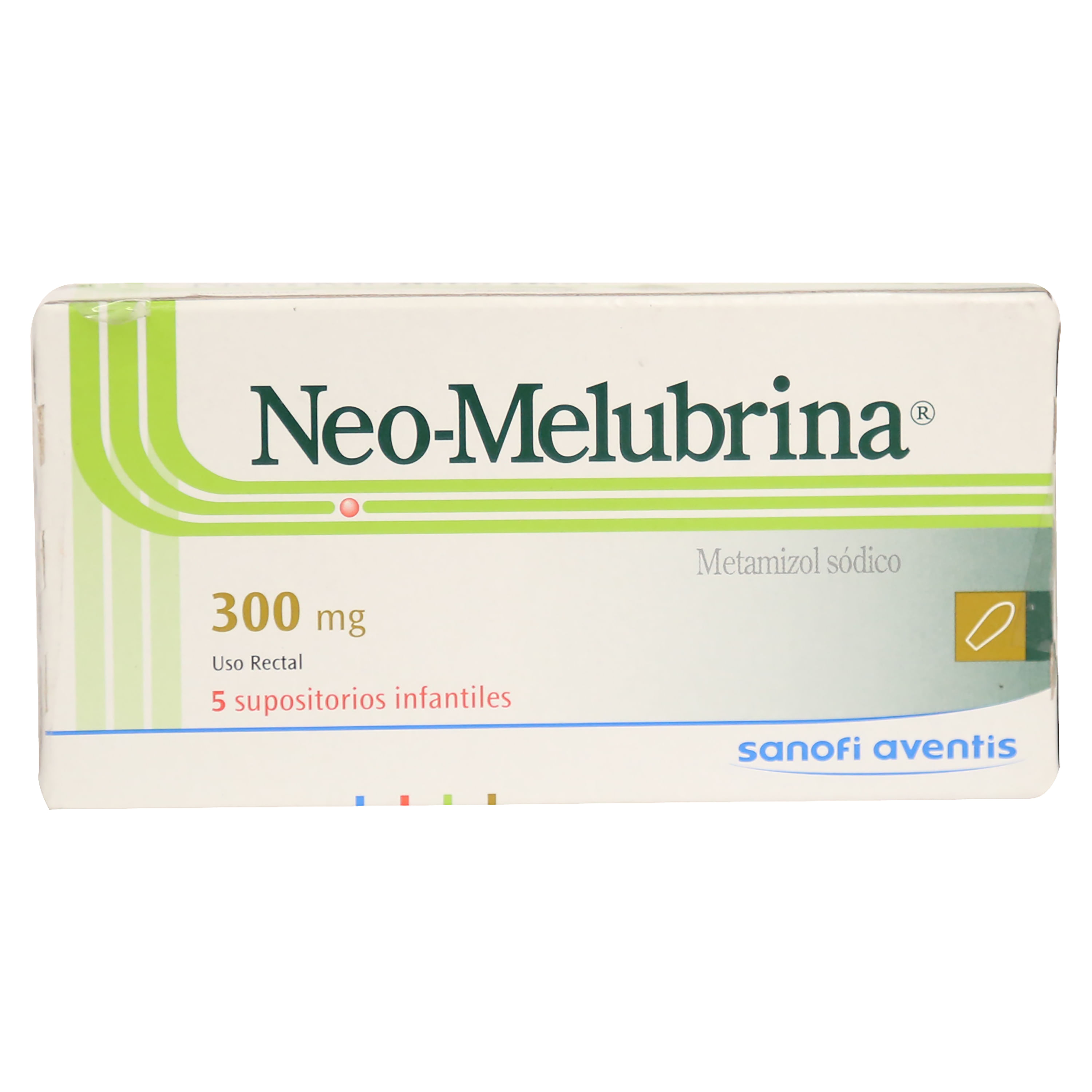 Neomelubrina-Sanofi-300Mg-Ped-5-Supo-1-36803