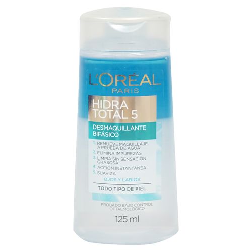 Bifasico Loreal Desmaquillnate Hydra Total 5 -125ml