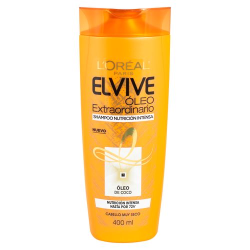 Shampoo Elvive Oleo Extraordinario Nutricion Profunda - 400ml
