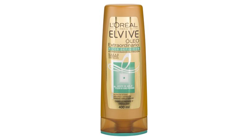 Elvive Aceite extraordinario Champú nutritivo para rizos de Amla