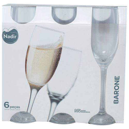 Set De Copa Barone Champagne 190 Ml