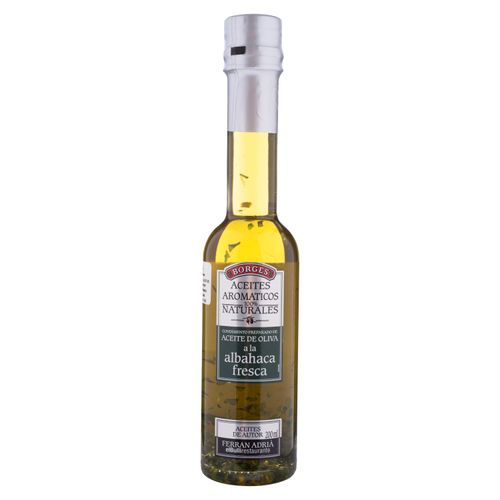 Aceite Borges Oliva Albahaca - 200ml