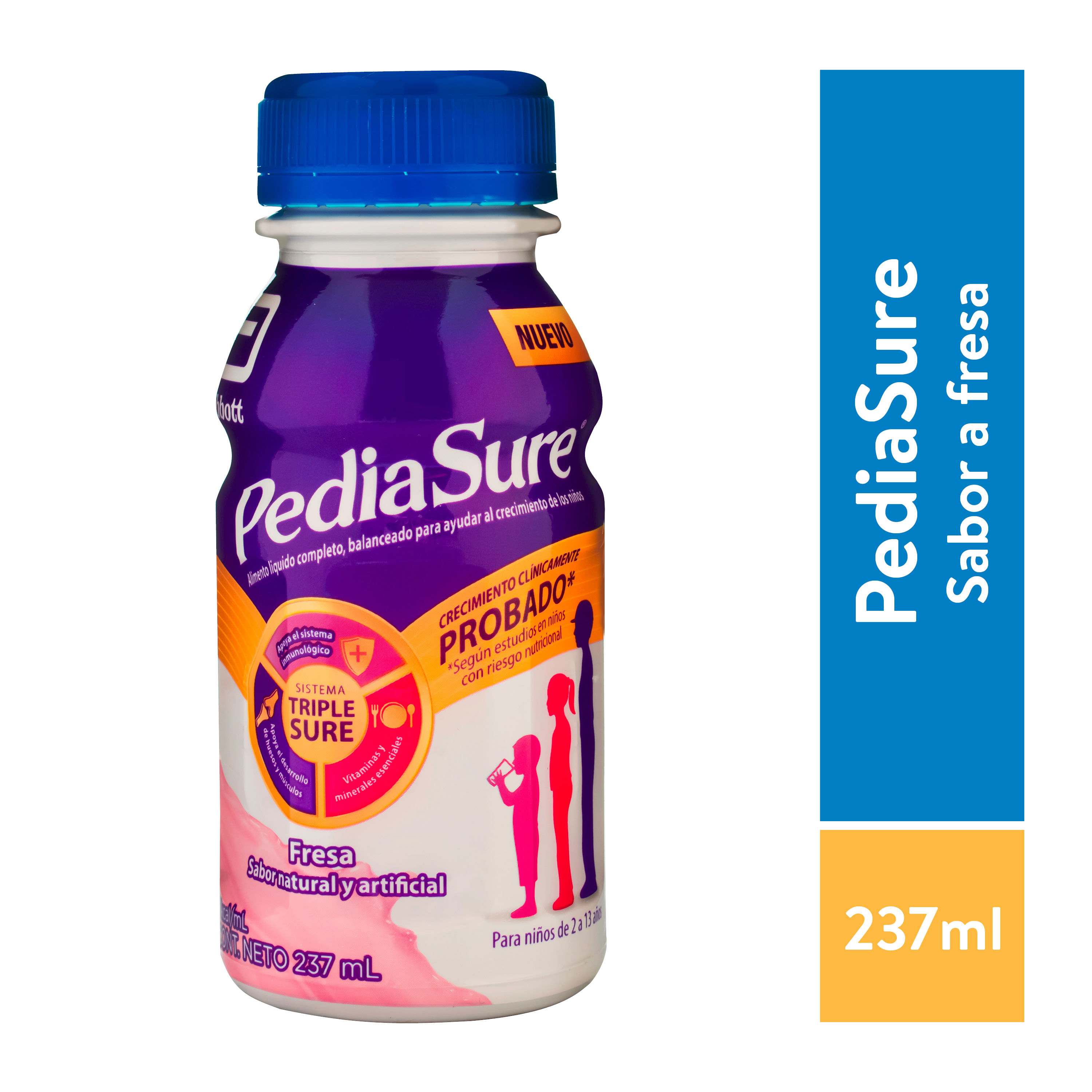 Comprar Complemento Pediasure Plus Fresa - 237ml, Walmart Guatemala - Maxi  Despensa