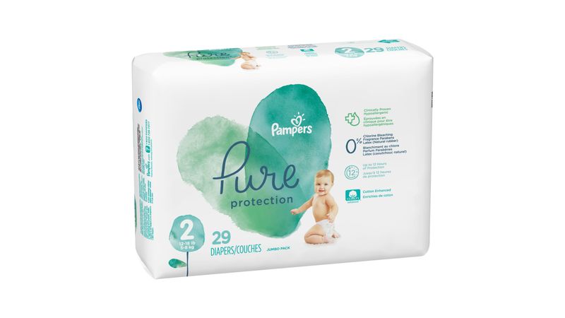 Pañal Pampers Pure Protection Talla 1
