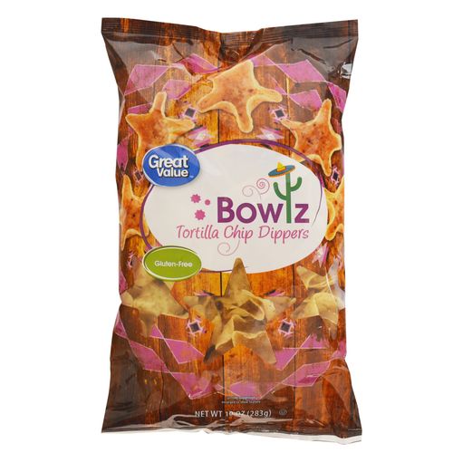 Snack Great Value Tortilla Chip Dippers - 283gr