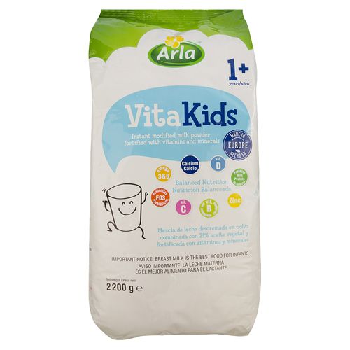 Leche Arla Vita Kids Crecimiento - 2200gr
