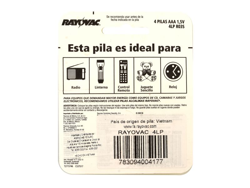 Bateria-Rayovac-Zinc-Carbon-AAA-4-Unidades-2-16467