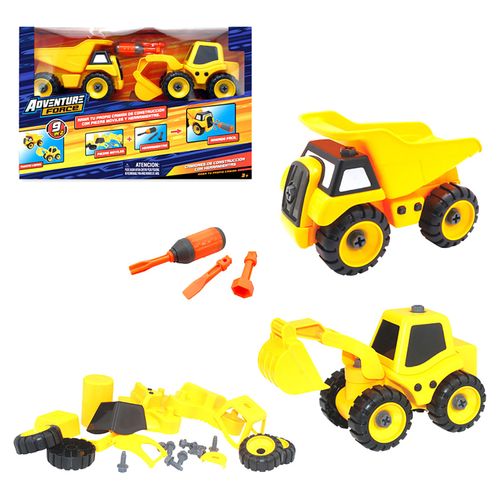 Vehiculo Adventure Force Armable Costruccion Surtido
