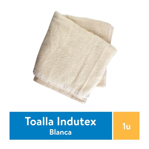 Toalla Indutex Para Trapear Blanca - 1 Unidad