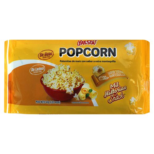 Popcorn Ya Esta Extra Mantequilla - 63gr