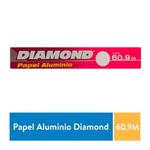 Papel Aluminio Diamond 200 Pies - 1 Unidad