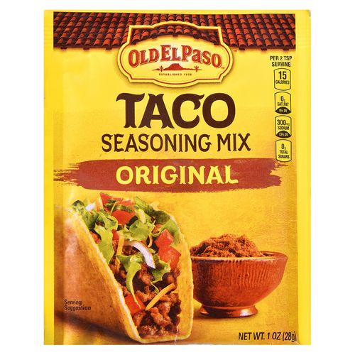 Sazonador Old El Paso Para Tacos - 28 g