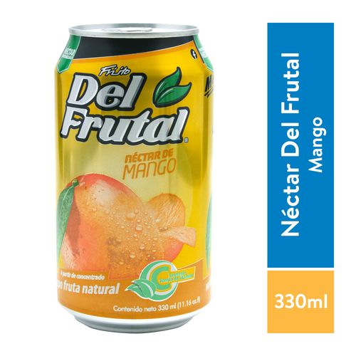 Nectar Del Frutal Mango Lata  - 330ml