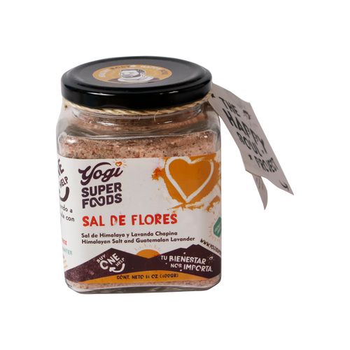 Sal De Flores Yogui Himalaya y Lavanda - 400gr