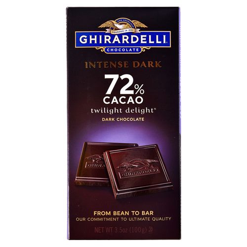 Chocolate  Ghirardelli Barra Cacao 72% - 100gr