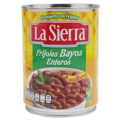 Frijoles La Sierra Enteros Bayos - 560gr