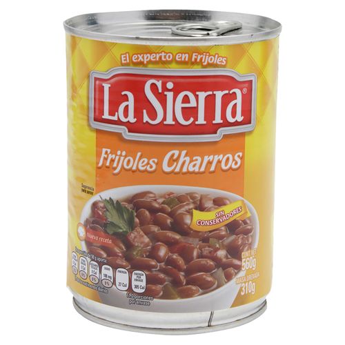 Frijol La Sierra Entero Charro - 560 g
