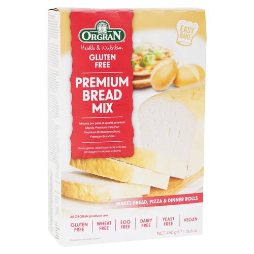 Mezcla Orgran Premium Bread Mix Gluten Free - 450gr