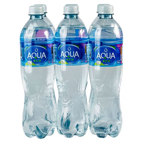 6 Pack Agua Pura Aqua - 750ml
