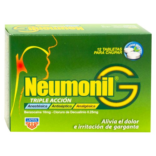 Neumonil G 12 Tabletas