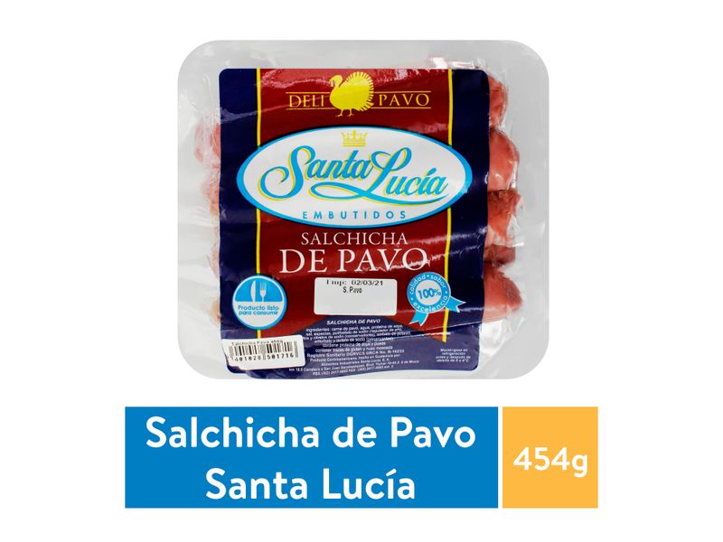 Salchicha-Santa-Lucia-De-Pavo-454gr-1-28454