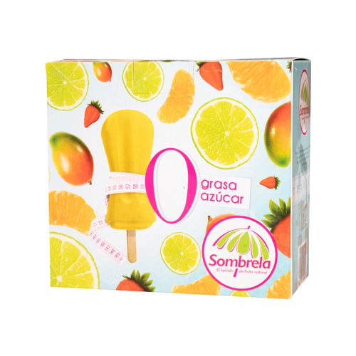 8 Pack Helado Sombrela Paleta Splenda - 640gr