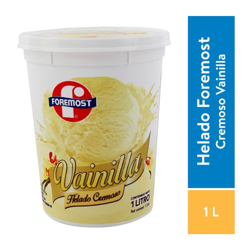 Helado Foremost Vainilla - 1000gr