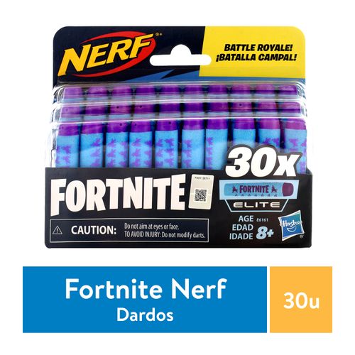 Nerf Lanzad Fornite Elite Dardos Respues
