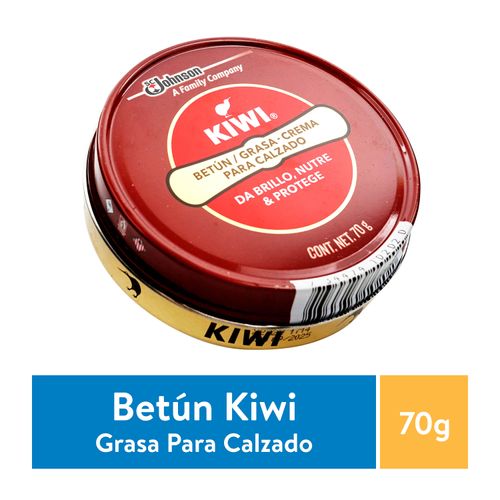 Betún Kiwi En Pasta Para Calzado Neutro - 70gr