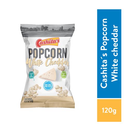 Snack Cashita's palomitas de maíz con queso cheddar - 120 g