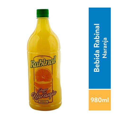 Jugo Rabinal gourmet sabor naranja - 980 ml