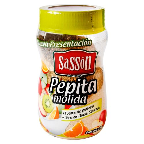 Pepita Sasson Molida En Frasco - 220 g