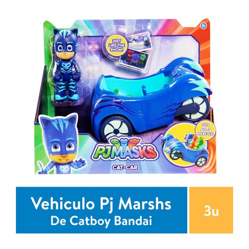 Vehiculo PjMasks con Figura Surtida