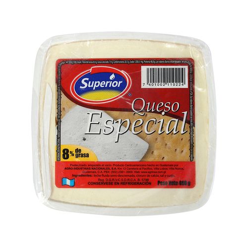 Queso Superior Especial - 480gr
