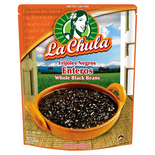 Frijol La Chula Entero Negro - 1810 g