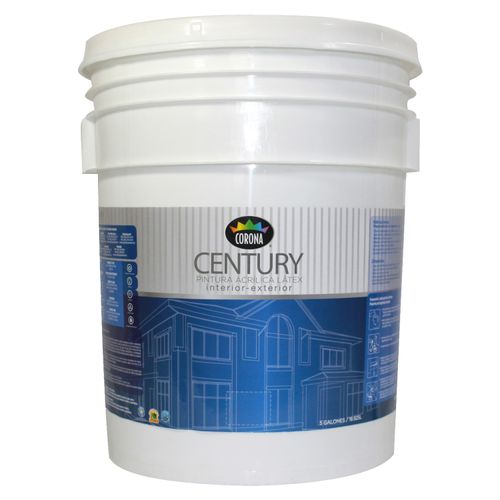 Pintura Látex Century Acrílica Color Mandarina - Cubeta