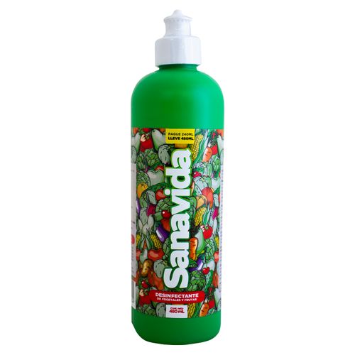 Desifectante Sanavida Para Alimentos Original - 240ml