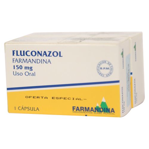 2Pk Fluconazol Fdina 150Mg 2 Capsulas Una Caja