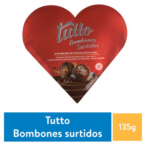 Chocolate Tutto San Valenti 10 Unidades - 135gr