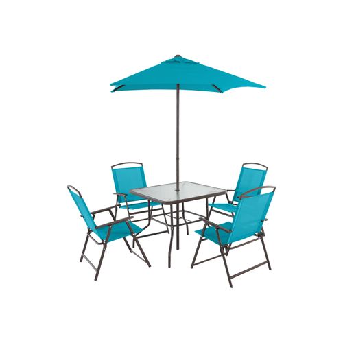 Set 4 Personas Mainstays Texaline Aqua - Unidad