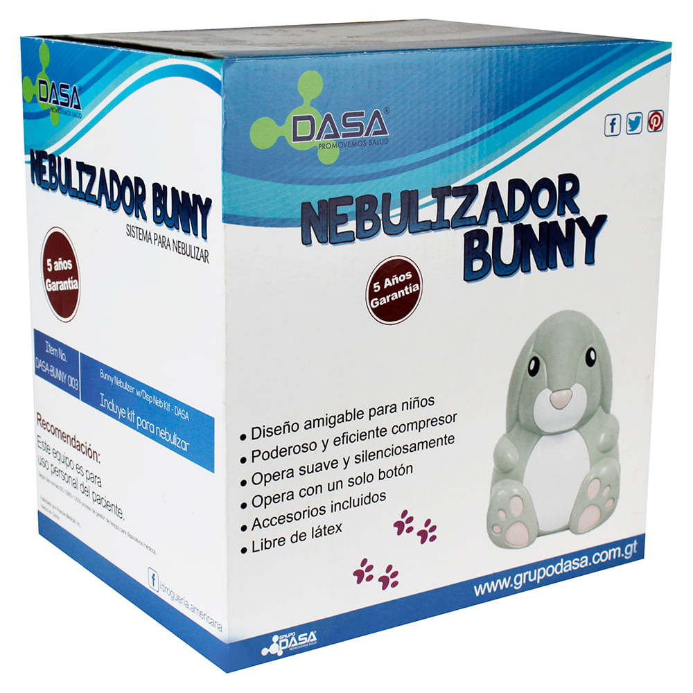 Comprar Nebulizador Conejo 0103 Una Caja, Walmart Guatemala - Maxi  Despensa