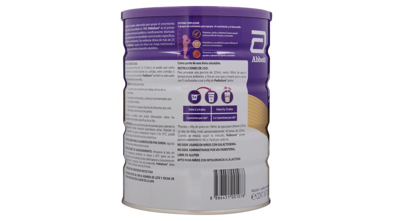 Comprar Fórmula Nutricional Pediasure® Sabor Fresa - 900g