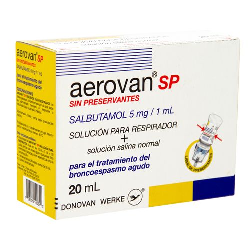 Aerovan Donovan Spray 5Mg 1Ml 20Ml