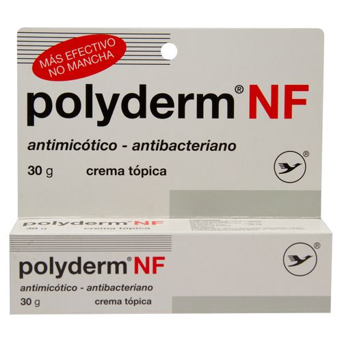 Polyderm Nf Crema 30 G Una Caja