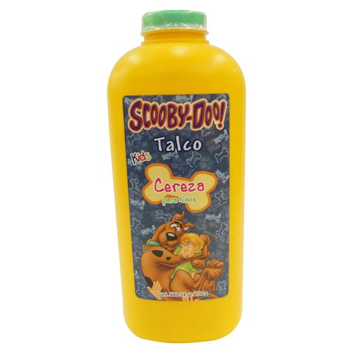 Talco Scooby Doo Para Niños Cereza - 700 g