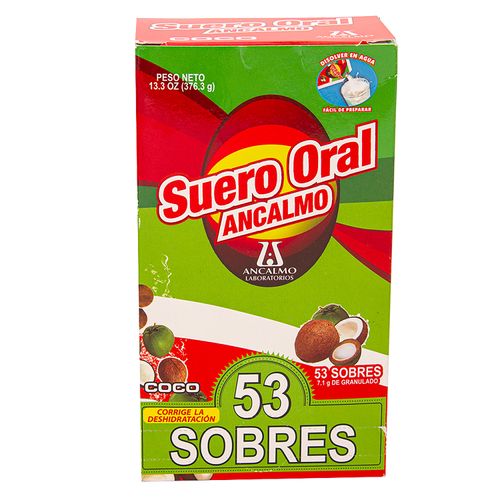SUERO ORAL COCO x 50 SOBRES