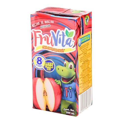 Nectar Fruvita De Manzana 200 Ml